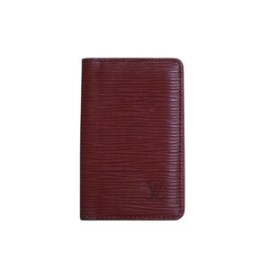 PRE-OWNED LOUIS VUITTON EPI KENYA BROWN CARD HOLDER – Q8G1V612796
